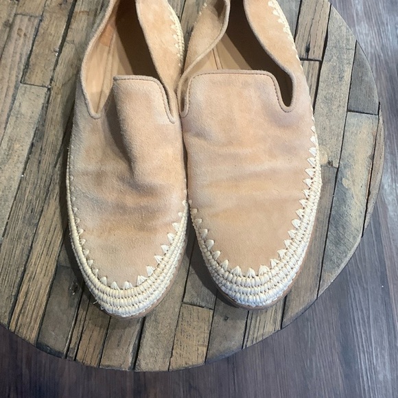 Vince Shoes - Vince Tan Suede Slip-On